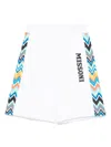 Missoni Zigzag-print Track Shorts In White