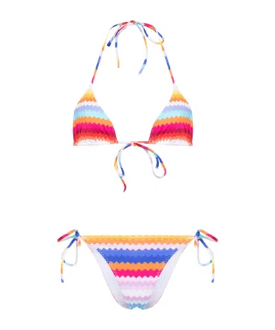 Missoni Zig Zag Bikini In Multicolor