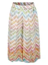 Missoni Zigzag-print Trousers In White