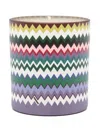 Missoni Zigzag-printed Candle (220g) In Multi