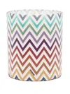 Missoni Zigzag-printed Candle (220g) In Multi