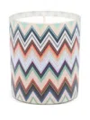 Missoni Zigzag-printed Candle (220g) In Multi