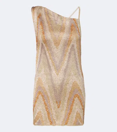 Missoni Asymmetric Top In Gold
