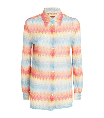 Missoni Zigzag Shirt In Multi