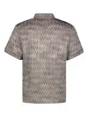 Missoni Zigzag Shirt In Braun