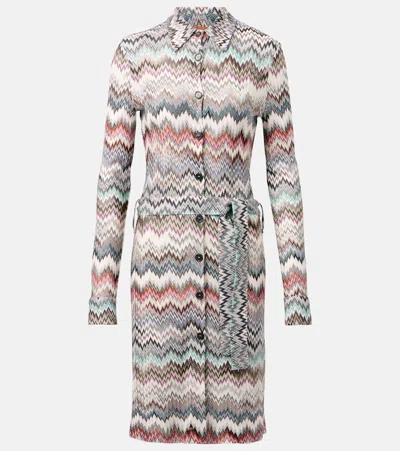 MISSONI ZIGZAG SHIRT DRESS