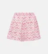 Missoni Zigzag Shorts In Pink