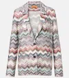 Missoni Zigzag Single-breasted Blazer