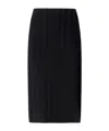 Missoni Zigzag-pattern Midi Skirt In Black