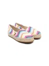 Missoni Espadrilles With Zig Zag Pattern In Yellow