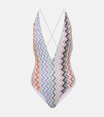 Missoni Zigzag Swimsuit In 多色
