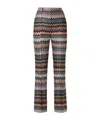 Missoni Zigzag Tailored Trousers In Black
