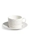 Missoni Zigzag Teacup And Saucer In White