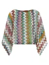 Missoni Zigzag Pattern Top In Multi