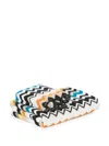 Missoni Zigzag Towels (set Of Two) In Brown