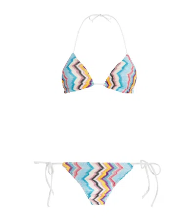 MISSONI ZIGZAG TRIANGLE BIKINI