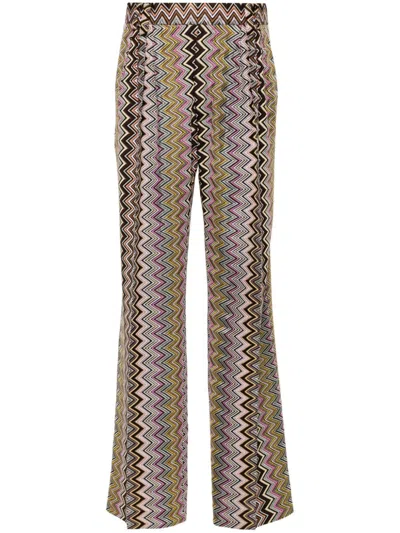 Missoni Zigzag Trousers In Sm9ej
