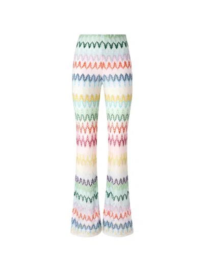 Missoni Zig-zag Trousers In Multi