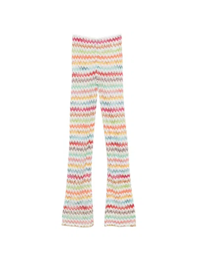 Missoni Zigzag Trousers In Multi