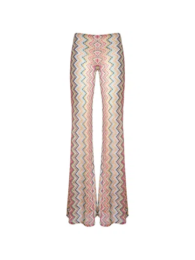Missoni Zig-zag Trousers In Multi