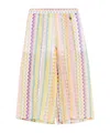 Missoni Pantaloni Con Motivo A Zigzag In Multicolor