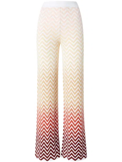 Missoni Zigzag Trousers In White