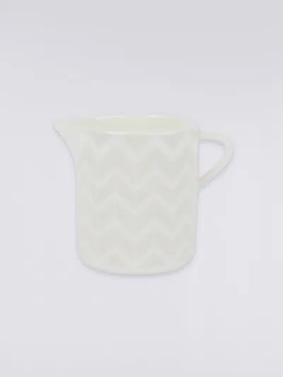 Missoni Zigzag White Milk Jug