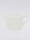 Missoni Porcelain Zig-zag Pattern Teapot In White
