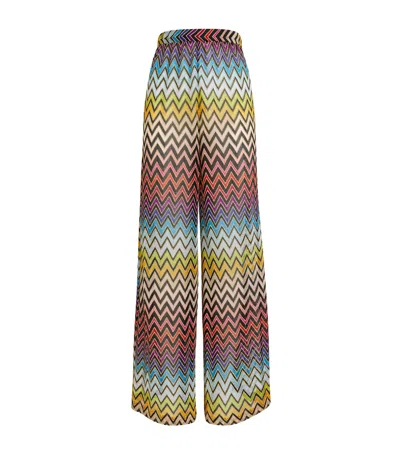 Missoni Zigzag Wide-leg Trousers