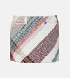 Missoni Zigzag Wool And Cotton-blend Miniskirt In Multi
