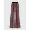 Missoni Zigzag Wool And Viscose Trousers In Multicoloured