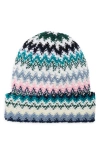 Missoni Zigzag Wool Beanie In Multi