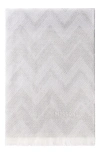 Missoni Zigzag Wool Stole In Gray