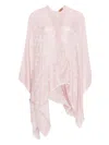 Missoni Zigzag-woven Cape In Pink