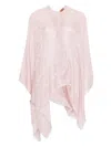 Missoni Zigzag-woven Cape In Pink