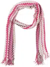 Missoni Woman Scarf Fuchsia Size - Viscose, Polyester In Multi