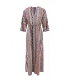 Missoni Zig-zag All-over Pattern Dress In Gray