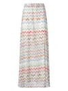 Missoni Zigzag-woven Maxi Skirt In White
