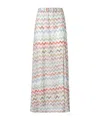 Missoni Zigzag-woven Maxi Skirt In White