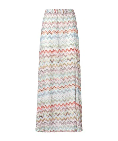MISSONI ZIGZAG-WOVEN MAXI SKIRT