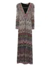 Missoni Midi Dress With Zigzag Pattern In Multi