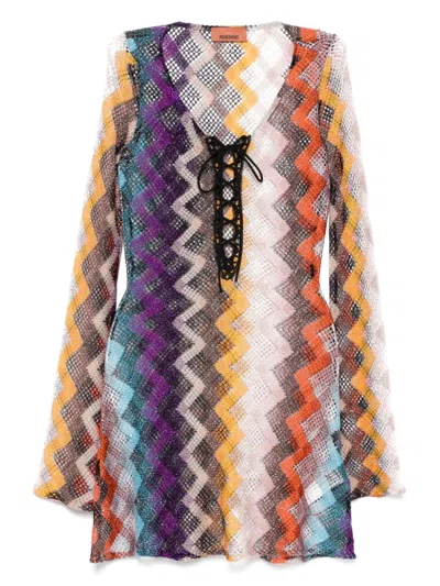 Missoni Zigzag-woven Mini Dress