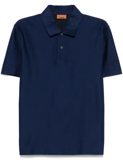 Missoni Zigzag-woven Polo Shirt In S72j1