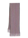 Missoni Zigzag-woven Scarf In Neutrals