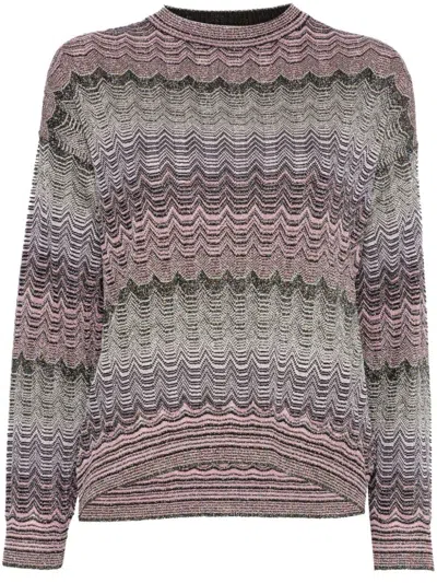 MISSONI ZIGZAG-WOVEN SWEATER