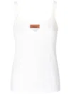 Missoni Zigzag-woven Tank Top In White