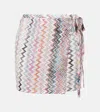 Missoni Viscose Blend Pareo Mini Skirt
