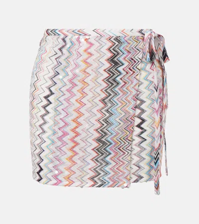 MISSONI ZIGZAG WRAP SKIRT