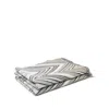 Missoni Zigzag-design Blanket (190cmx130cm) In Gray