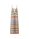Missoni Zigzag-pattern Maxi Dress In Multi